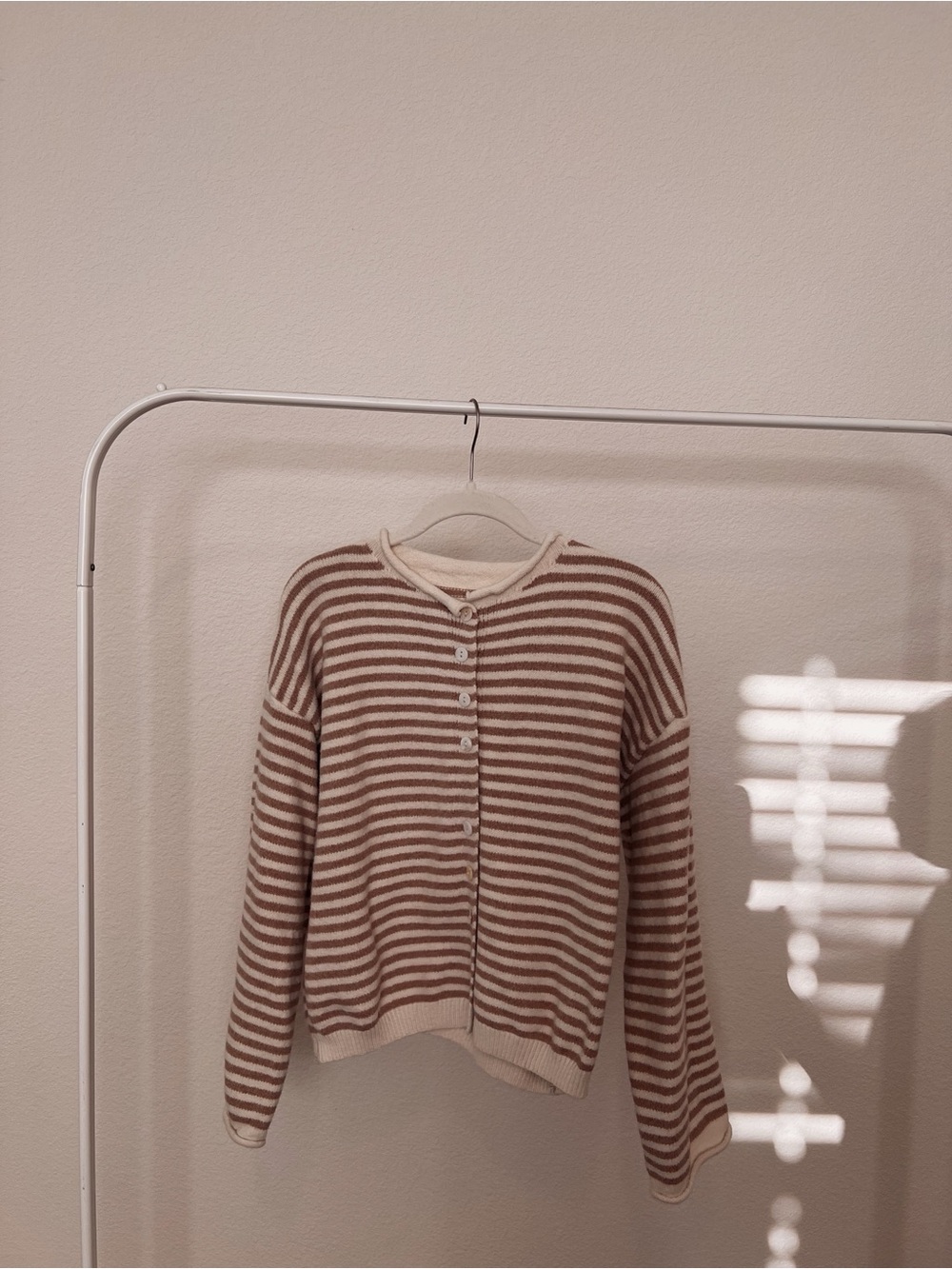 Striped cardigan